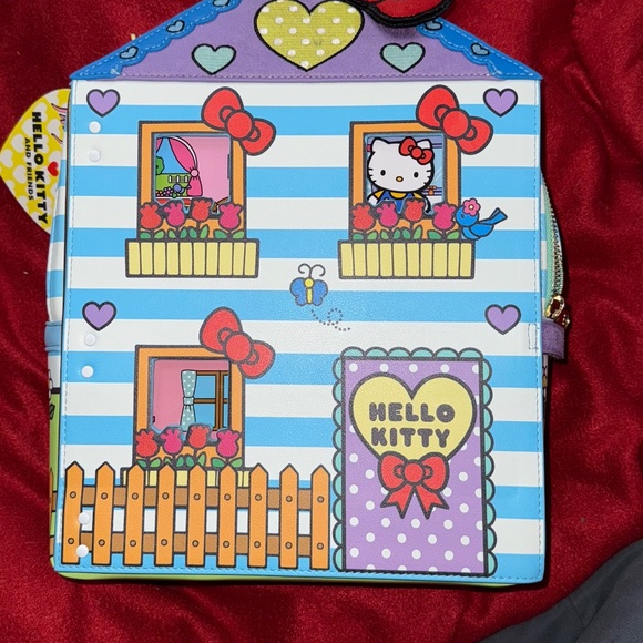 Irregular Choice Hello Kitty Handbag w/moveable Magnet Kitty - Picture 8 of 8